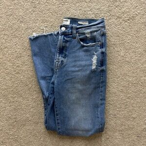 Kenzie mid high rise stove pipe Jean